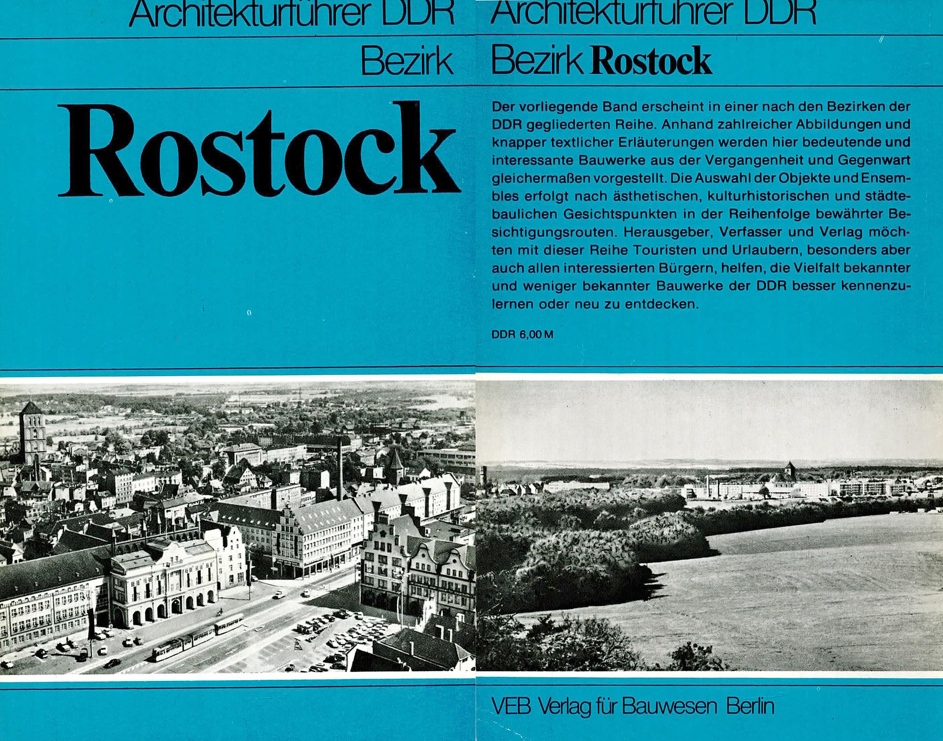 Architekturführer DDR Bezirk Rostock - Möller, Hans-Otto / Behrendt, Helmut / Marsike, Klaus / Franke, Ekkehard / Stahl, Matthias / Baier, Gerd